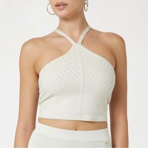 Marciano sweater crop top